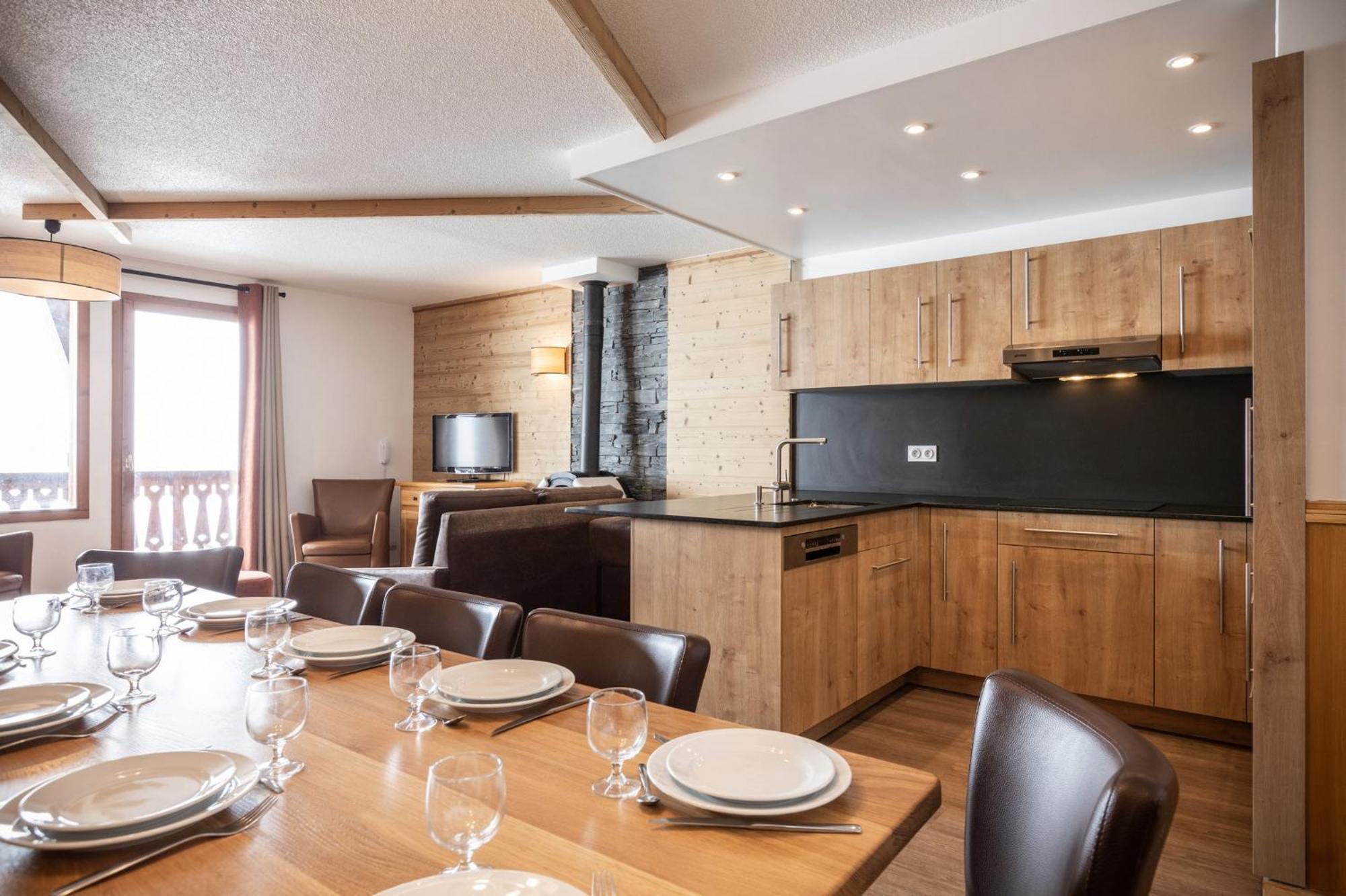 Residence Les Balcons De Val Chaviere Val Thorens Kültér fotó